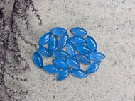 Blue Chalcedony Marquise Cabochons - 7x14mm