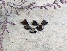 Load image into Gallery viewer, Shungite Teardrop Facets - 5x7mm
