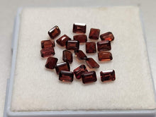 Load image into Gallery viewer, Garnet Octagon Facets - 3x5mm
