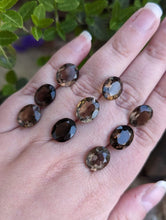 Load image into Gallery viewer, Smoky Quartz Oval Facets - 10x12mm
