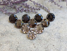 Load image into Gallery viewer, Smoky Quartz Round Facets - 10mm
