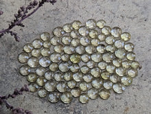 Load image into Gallery viewer, Lemon Quartz Round Rose Cut Cabochons - 3mm to 4mm
