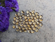 Citrine Teardrop Cabochons - 5x7mm