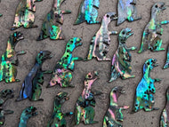 Abalone Dinosaur Cabochons
