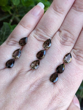 Load image into Gallery viewer, Smoky Quartz Teardrop Facets - 6x8mm
