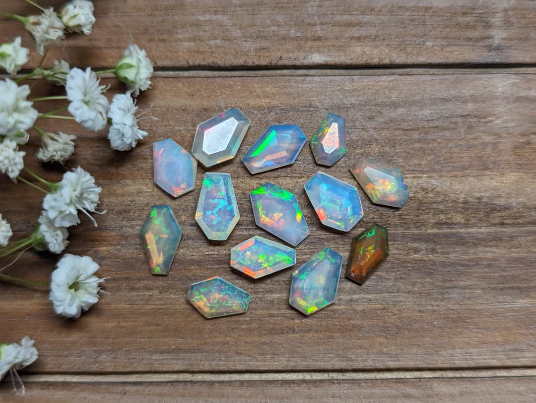 Ethiopian Welo Opal Coffins