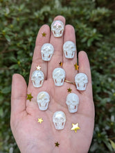 Load image into Gallery viewer, Mother of Pearl Skull Cabochons
