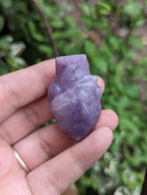 Load image into Gallery viewer, Clearance Lepidolite Anatomical Hearts - Large
