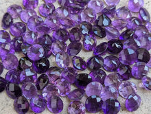 Load image into Gallery viewer, Amethyst Round Rose Cut Facets - 7mm
