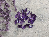 Amethyst Cushion Rectangle/ Baguette Facets - 3x5mm