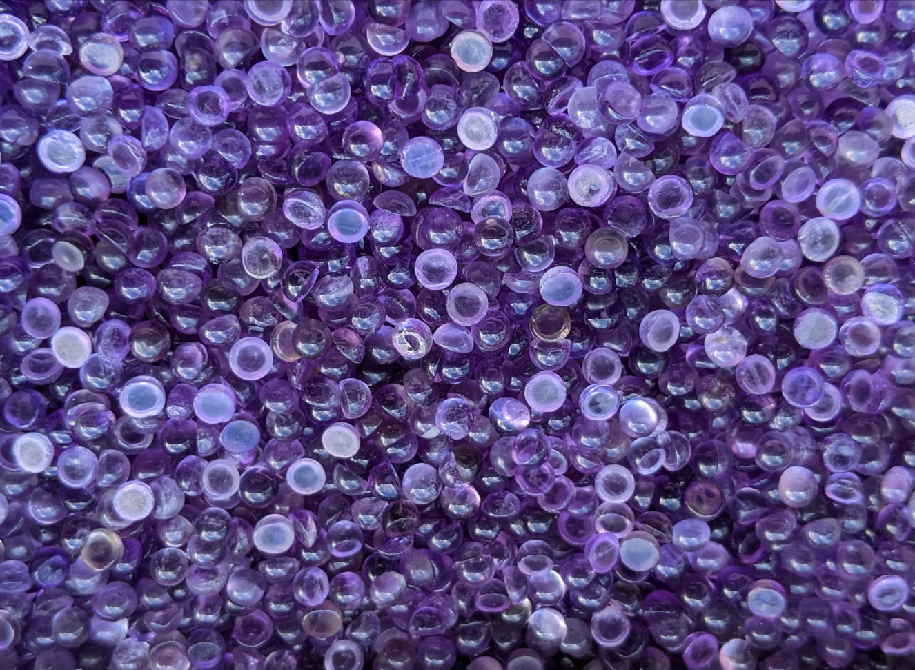 Amethyst Round Cabochons - 4mm