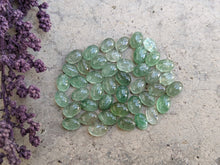 Load image into Gallery viewer, Green Strawberry Quartz Oval Cabochons - 4x6mm
