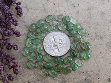 Load image into Gallery viewer, Green Strawberry Quartz Oval Cabochons - 4x6mm
