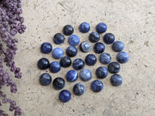 Load image into Gallery viewer, Sodalite Round Cabochons - 6mm
