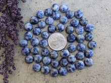 Load image into Gallery viewer, Blue Spot Jasper Round Cabochons - 8mm
