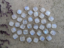 Load image into Gallery viewer, Moonstone Cushion (Square) Cabochons - 8mm
