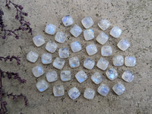 Load image into Gallery viewer, Moonstone Cushion (Square) Cabochons - 8mm
