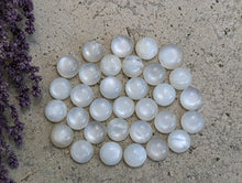 Load image into Gallery viewer, White Moonstone Round Cabochons - 9mm
