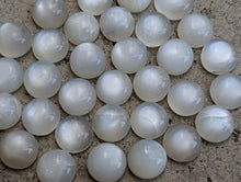 Load image into Gallery viewer, White Moonstone Round Cabochons - 9mm
