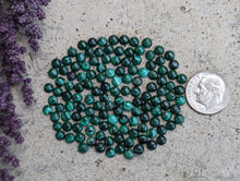 Load image into Gallery viewer, Malachite Round Cabochons - 4mm
