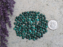 Load image into Gallery viewer, Malachite Round Cabochons - 4mm
