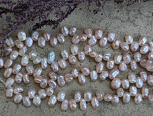 Load image into Gallery viewer, Fresh Water Pearls (Top Drilled) - Blush
