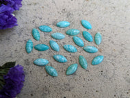 Amazonite Marquise Cabochons - 4x8mm