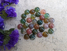 Load image into Gallery viewer, Fancy Jasper / Indian Agate Round Cabochons - 8mm
