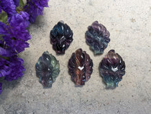 Load image into Gallery viewer, Fluorite Kitsune Fox Pendants - Small
