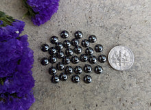 Load image into Gallery viewer, Hematite Round Cabochons - 6mm
