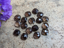 Load image into Gallery viewer, Smoky Quartz Cushion Rose Cuts - 7mm
