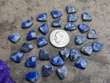 Load image into Gallery viewer, Lapis Lazuli Fancy Fan Cabochons
