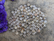 Load image into Gallery viewer, Golden Rutilated Quartz Round Cabochons - 6mm
