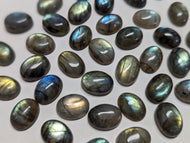 Labradorite Oval Cabochons - 12x16mm