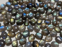 Load image into Gallery viewer, Labradorite Oval Cabochons - 9x11mm
