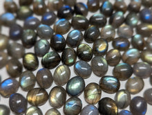 Load image into Gallery viewer, Labradorite Oval Cabochons - 9x11mm
