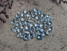 Load image into Gallery viewer, Sky Blue Topaz Round Facets - 4mm
