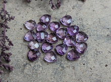 Load image into Gallery viewer, Amethyst Trillion Rose Cuts - 5mm
