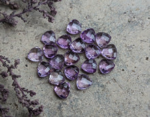 Load image into Gallery viewer, Amethyst Trillion Rose Cuts - 5mm
