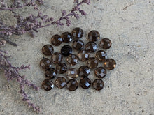 Load image into Gallery viewer, Smoky Quartz Round Rose Cuts - 6mm
