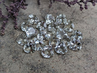 Prasiolite (Green Amethyst) Wide Teardrop Facets - 8mm