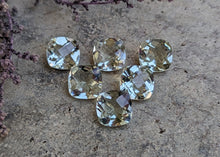 Load image into Gallery viewer, Prasiolite (Green Amethyst) Rose Cut Cushion Facets - 10mm
