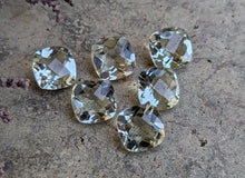 Load image into Gallery viewer, Prasiolite (Green Amethyst) Rose Cut Cushion Facets - 10mm
