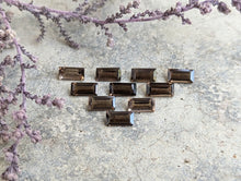 Load image into Gallery viewer, Smoky Quartz Baguette Facets - 3x6mm
