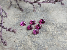 Load image into Gallery viewer, Umbalite (Purple Garnet) Oval Facets - 3x4mm (LOT of 6)
