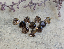 Load image into Gallery viewer, Smoky Quartz Wide Teardrop Facets - 6mm
