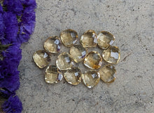 Load image into Gallery viewer, Citrine Teardrop Rose Cuts - 10mm
