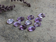 Amethyst Oval Facets - 4x6mm