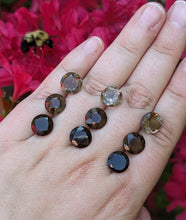 Load image into Gallery viewer, Smoky Quartz Round Facets - 8mm
