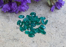 Load image into Gallery viewer, Green Onyx Oval Facets - 3x5mm
